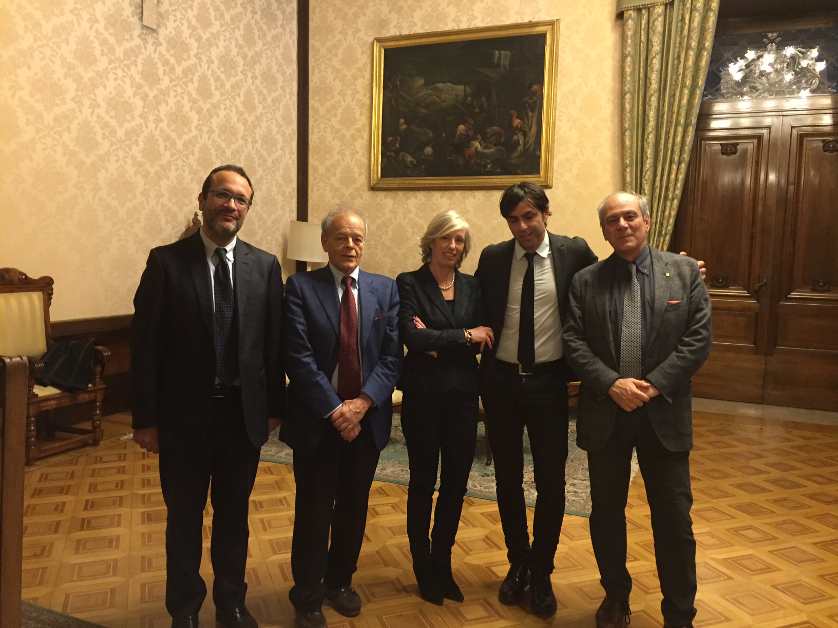 Foto incontro con Ministro Giannini d0