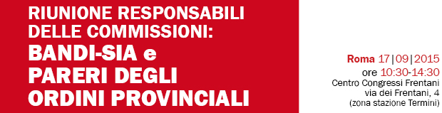 banner riunione comissioni bandi sia e pareti OT d0
