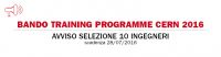 bando_CERN_training_programme_2016